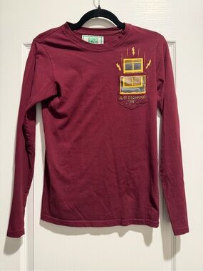 Women’s Lost Bros “Just Dropping In” Tower of Terror Long Sleeve Graphic Tee XS